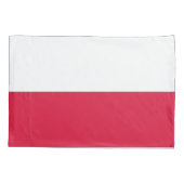 Vlag van Polen Kussensloop (Achterkant)