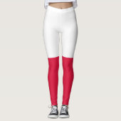 Vlag van Polen Leggings (Voorkant)