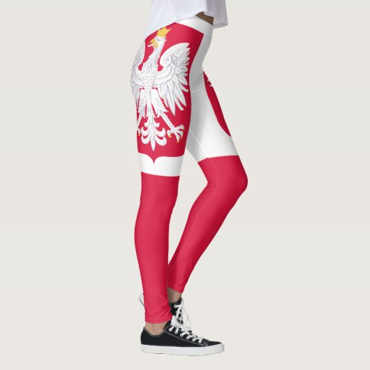 Vlag van Polen Leggings (Rechts)
