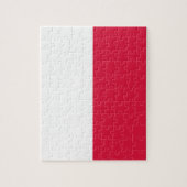 Vlag van Polen Legpuzzel (Verticaal)