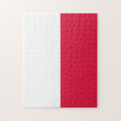 Vlag van Polen Legpuzzel (Verticaal)