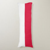 Vlag van Polen Lichaamskussen (Voorkant Verticaal)