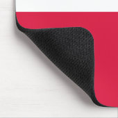 Vlag van Polen Muismat (Hoek)