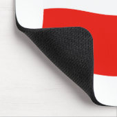 Vlag van Polen Muismat (Hoek)