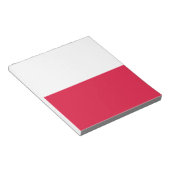 vlag van Polen Notitieblok (Schuin)