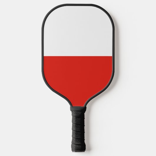 Vlag van Polen Pickleball Paddle (Voorkant)