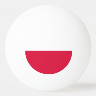 Vlag van Polen Pingpongbal