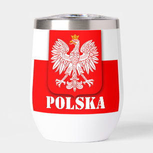 Vlag van Polen Polska Patriottisch Rood Reizen