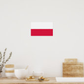 Vlag van Polen Poster (Keuken)