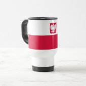 Vlag van Polen Reisbeker (Voorkant links)