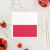 Vlag van Polen Servet (Insitu)