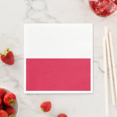 Vlag van Polen Servet (Insitu)