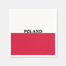 Vlag van Polen Servetten