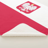 Vlag van Polen Sherpa Deken (3/4)
