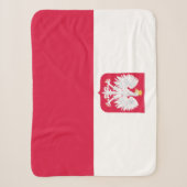 Vlag van Polen Sherpa Deken (Voorkant)