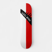 vlag van Polen Skateboard (Voorkant)