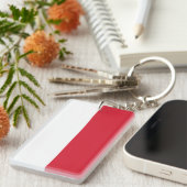 vlag van Polen Sleutelhanger (Voorkant Rechts)