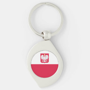 Vlag van Polen Sleutelhanger