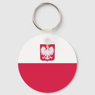 Vlag van Polen Sleutelhanger