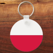 vlag van Polen Sleutelhanger (Voorkant)