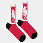 Vlag van Polen Sokken (Rechts)