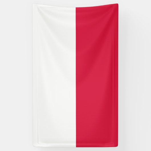 Vlag van Polen Spandoek (Verticaal)