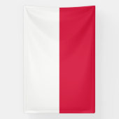 Vlag van Polen Spandoek (Verticaal)