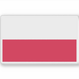 vlag van Polen Sticker