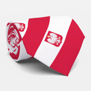 Vlag van Polen Stropdas