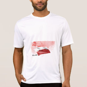 Vlag van Polen T-shirt