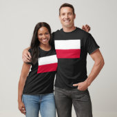 vlag van Polen T-shirt (Unisex)