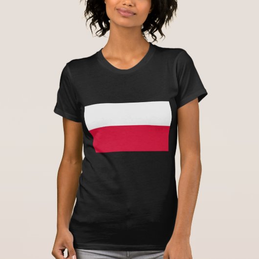 vlag van Polen T-shirt (Voorkant)