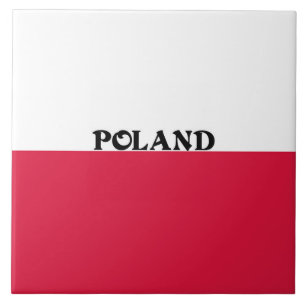 Vlag van Polen Tegeltje