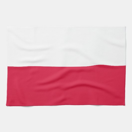 Vlag van Polen Theedoek (Horizontaal)