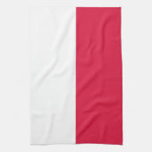 Vlag van Polen Theedoek (Verticaal)