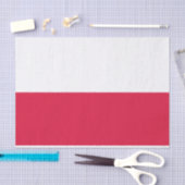 Vlag van Polen Tissuepapier (Craft)