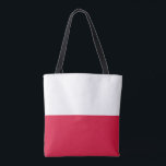 Vlag van Polen Tote Bag<br><div class="desc">Patriottische vlag van Polen.</div>