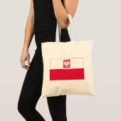 Vlag van Polen Tote Bag (Voorkant (product))