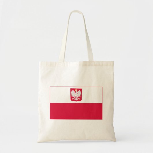 Vlag van Polen Tote Bag (Voorkant)