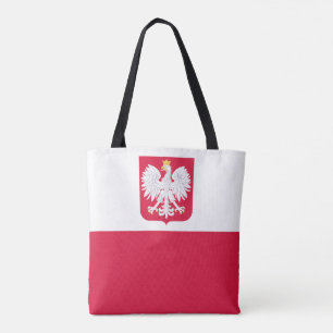 Vlag van Polen Tote Bag