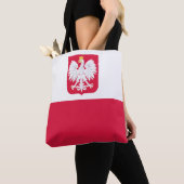 Vlag van Polen Tote Bag (Dichtbij)