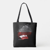 Vlag van Polen Tote Bag (Achterkant)