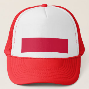 Vlag van Polen Trucker Pet