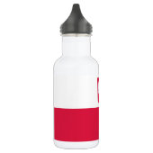 Vlag van Polen Waterfles (Links)