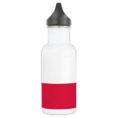 Vlag van Polen Waterfles (Links)