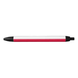 Vlag van Polen Zwarte Inkt Pen