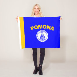 Vlag van Pomona (Californië) Fleece Deken