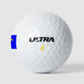 Vlag van Pomona (Californië) Golfballen (Logo)