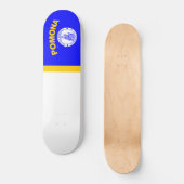 Vlag van Pomona (Californië) Persoonlijk Skateboard (Voorkant)