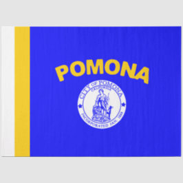 Vlag van Pomona (Californië) Tissuepapier